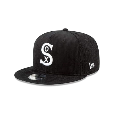 Sapca New Era Chicago White Sox MLB Corduroy 9FIFTY Snapback - Negrii